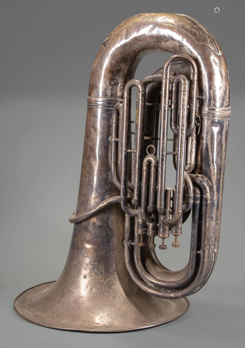 American Silverplated Sousaphone