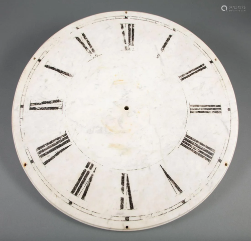 Antique French Marble Clock Dial