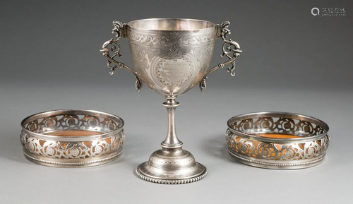 New Orleans Silverplate Rowing Trophy