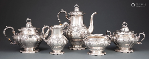 Gorham Sterling Silver Coffee and Tea Service