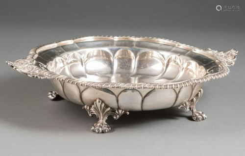 American Sterling Silver Footed Serving Dish