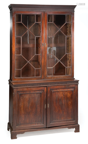 George III Mahogany Bookcase