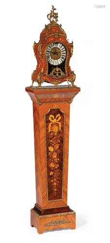 Parquetry and Marqeutry Bracket Clock