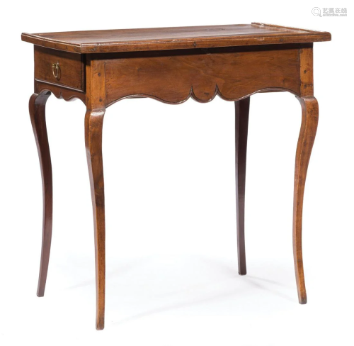 Louis XV Walnut Side Table