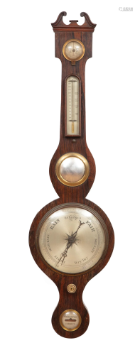 Antique English Rosewood Barometer