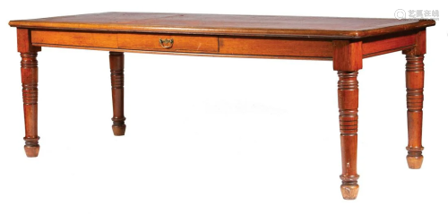 William IV Oak Library Table