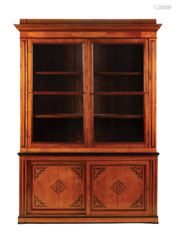 Charles X Bookcase Cabinet