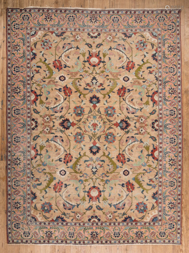 Antique Peshawar Ziegler Carpet