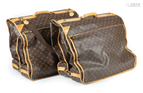 Pair of Louis Vuitton Garment Bags