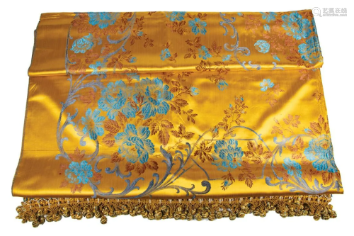 Antique Silk Bedspread