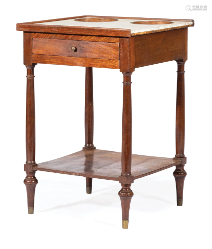 French Provincial Fruitwood Rafraichissoir