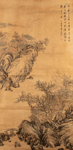 CHA SHIBIAO (1615-1698), LANDSCAPE