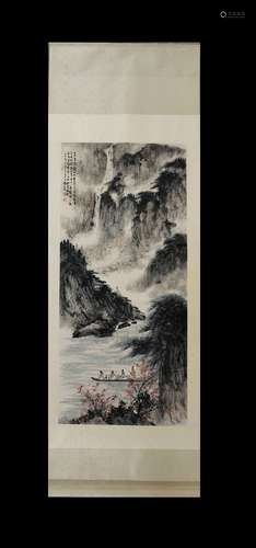 ZHANG DAQIAN: LANDSCAPE SCROLL