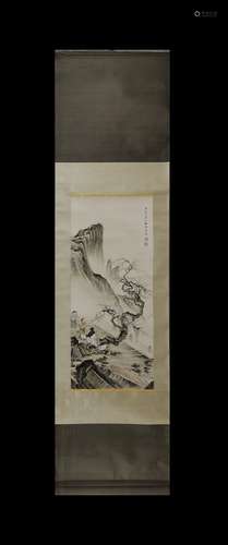 WU HUFAN: FIGURE SCROLL