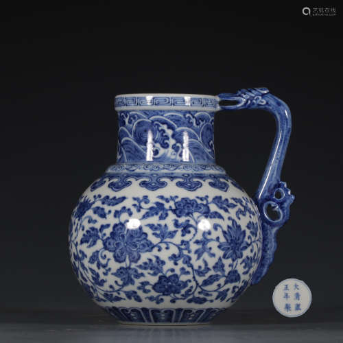 Blue And White Porcelain Pot