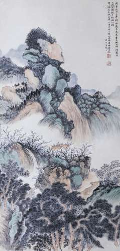 吳湖帆 山水