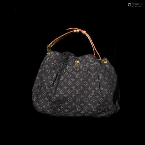 Louis Vuitton 限量牛仔it bag 单肩