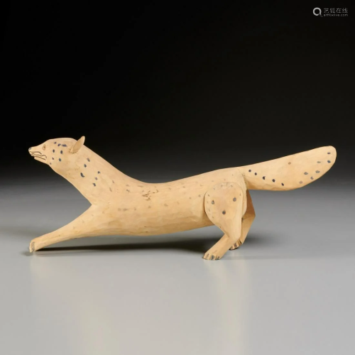 Folk Art carving of a meerkat
