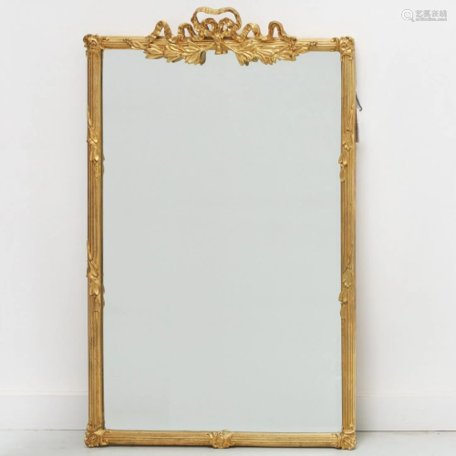 Carver's Guild Neoclassic style giltwood mirror
