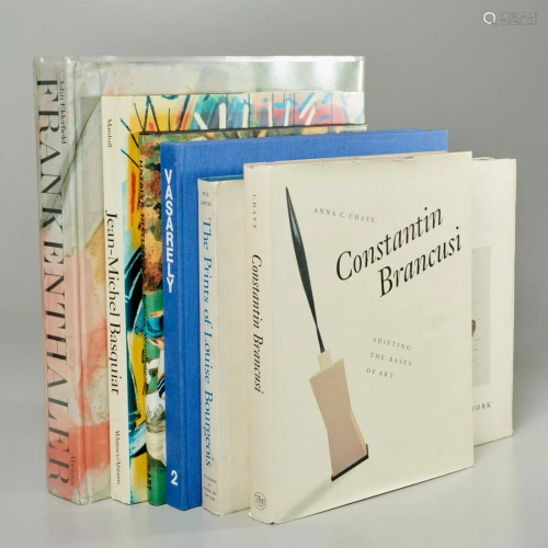 (6) vols., artists incl. Frankenthaler, Brancusi