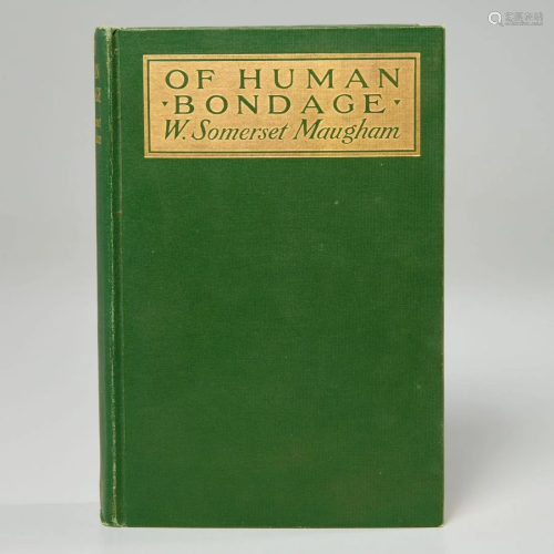 Maugham, Of Human Bondage, 1st ed., 1st state