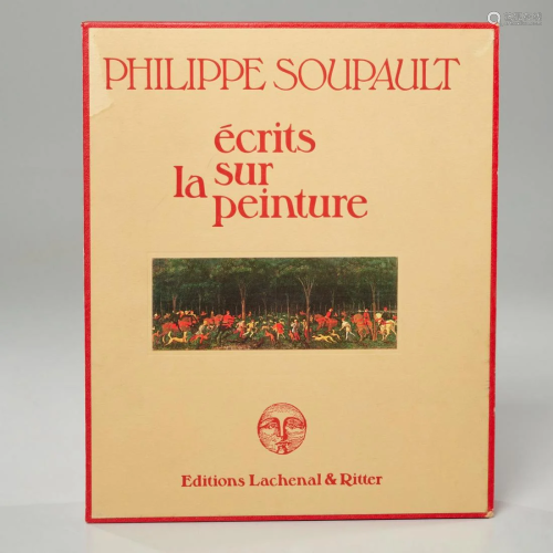 Philippe Soupault, Ecrits sur la Peinture, signed