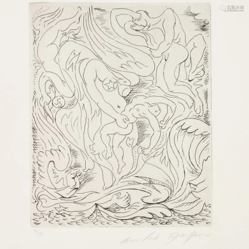 Andre Masson, signed etching