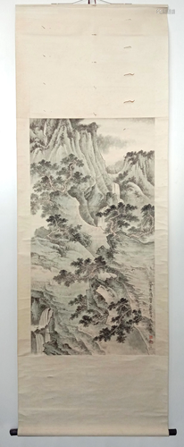 XIE ZHI LIU 谢稚柳 《山