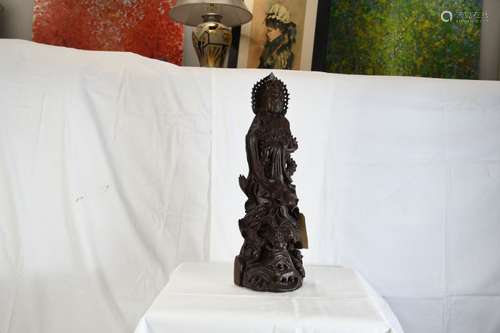 Large Very Fine Wood carving