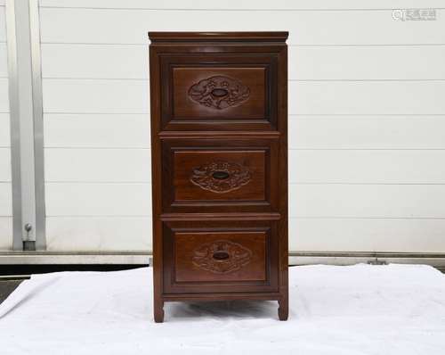 Hand made Rosewood Filing Cabinet