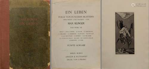 Klinger, Max (1857-1920) Mappe: 