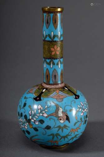 Kleine japanische Cloisonné Vase 