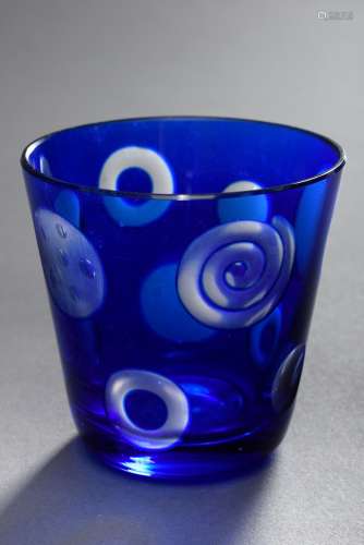 Blaues Rotter Glas 