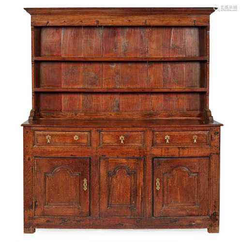 GEORGIAN OAK DRESSER 18TH CENTURY