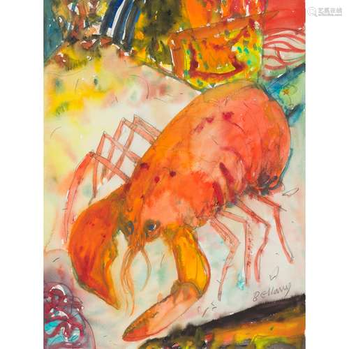 § JOHN BELLANY C.B.E., R.A. (SCOTTISH 1942-2013) LOBSTER