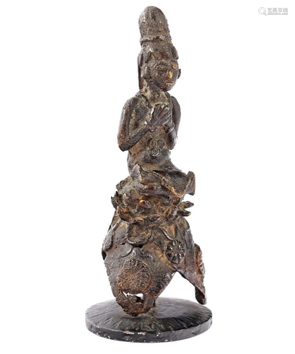 Anonymous, old bronze Asian sculpture