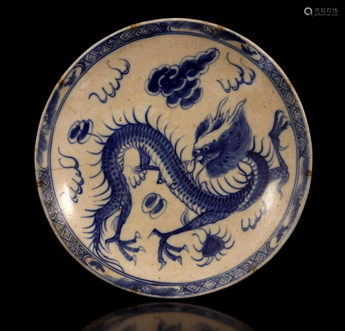 Chinese porcelain Swatow dish