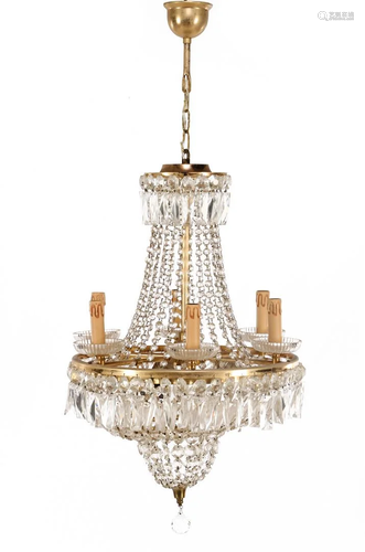 Classic 6-light hanging lamp