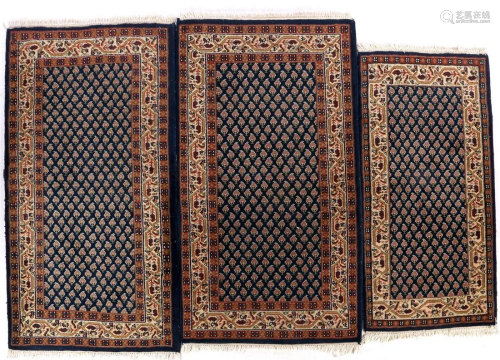 3 Oriental Mir carpets