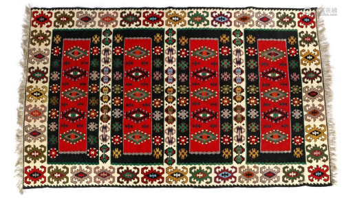 Kilim hand-knotted carpet