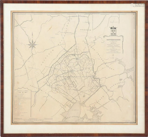 Topographic map Rauwerderhem