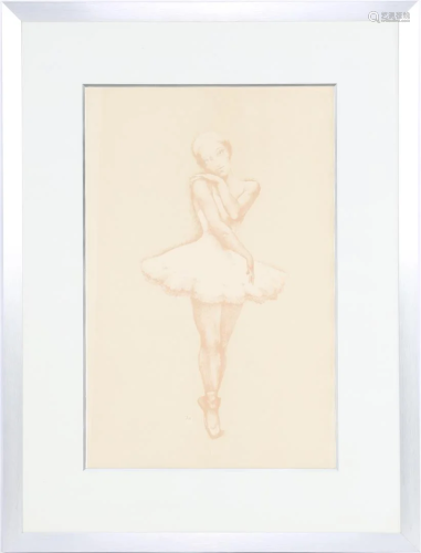Monogram JR, Ballerina, lithograph