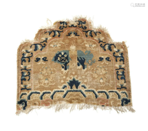 Arte Himalayana A back seat carpet Tibet, 19th century