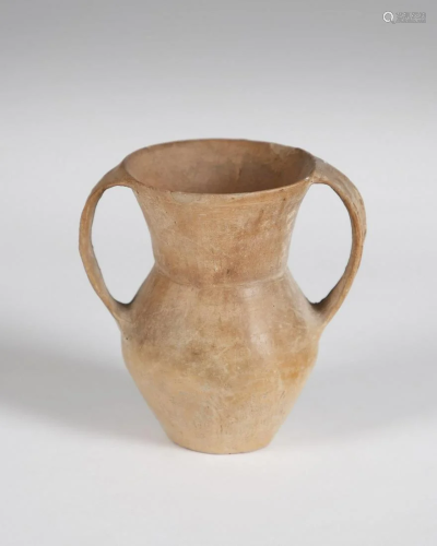 Arte Cinese Biconical amphora in burnished earthenware