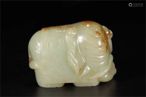 A Chinese Carved Jade Decoration