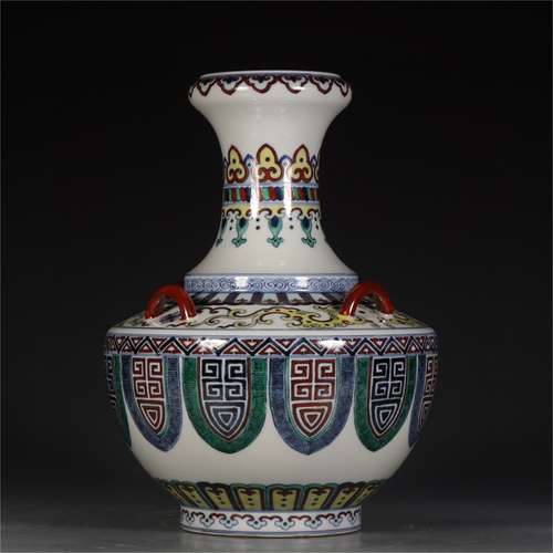 A Chinese Dou-Cai Porcelain Vase