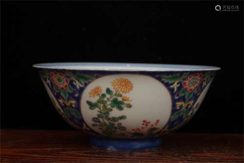 A Chinese Blue and White Porcelain Bowl