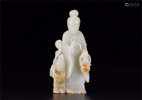 A Chinese Carved Jade Decoration