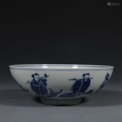 A Chinese Blue and White Porcelain Bowl