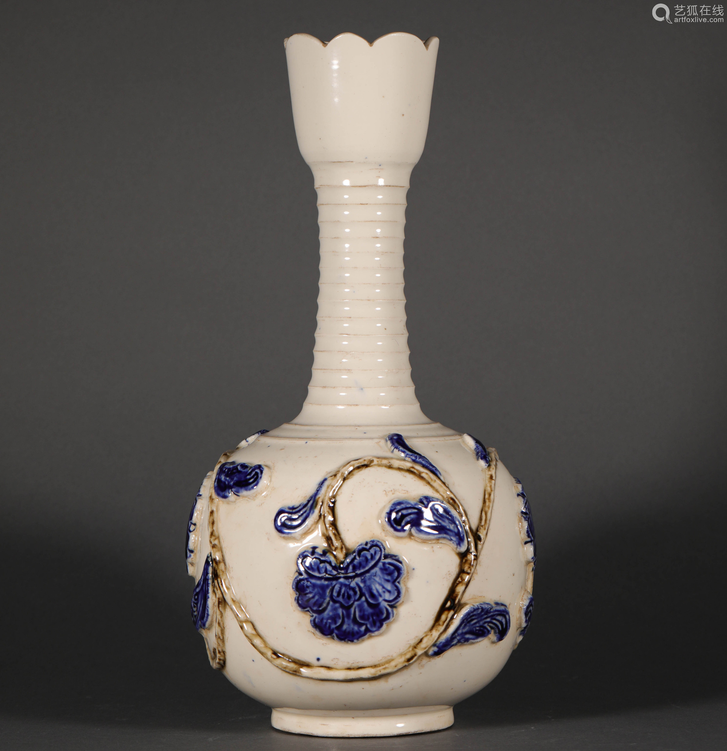 Blue And White Ceramic Vase From Ming明代白瓷青花瓶 Deal Price Picture